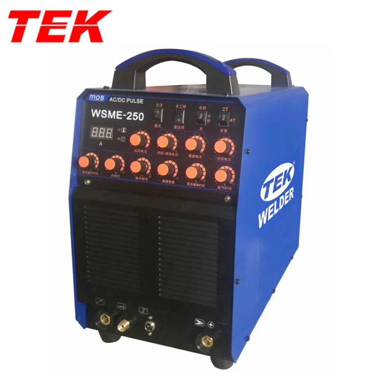 WSME-250 WSME250 WSEM-250 WSEM250 WSM-250 WSM250 Pules Argon Shield TIG Aluminium Welding Machine OEM