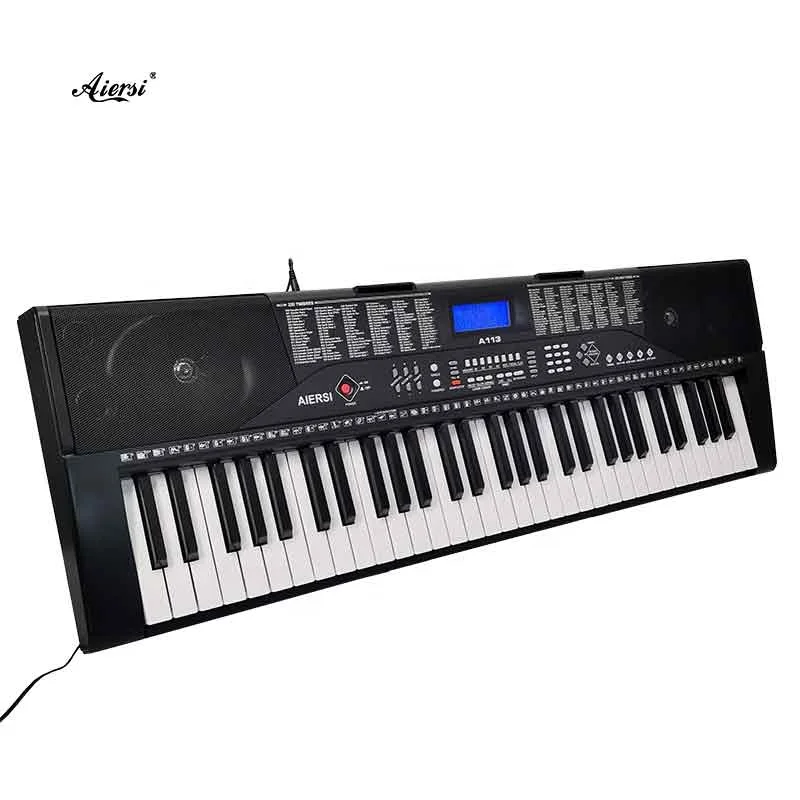 Aiersi brand keyboard musical instrument 61 key digital piano electronic wireless blue tooth connection portable keyboard piano