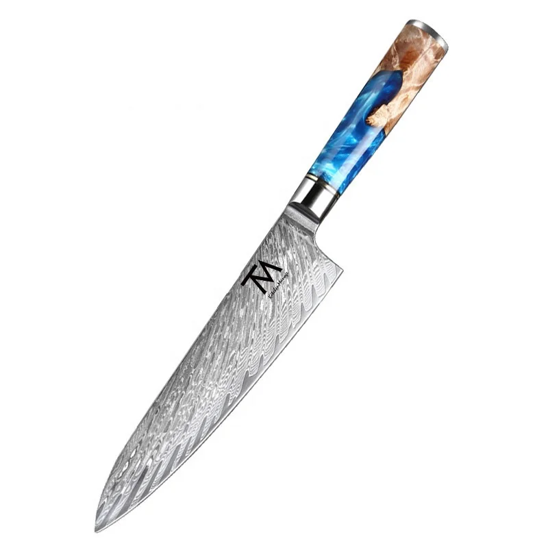 Нож Cuchillo из дамасской стали высокого качества кованый кухонный японский нож ручной работы острые режущие кухонные поварские