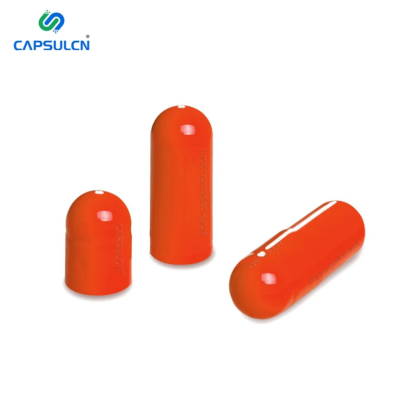 CapsulCN Kosher Certified Pure Color Empty Veggie Capsule Custom Vegetarian Gel Capsule Hard Capsules Fast Delivery on Orders