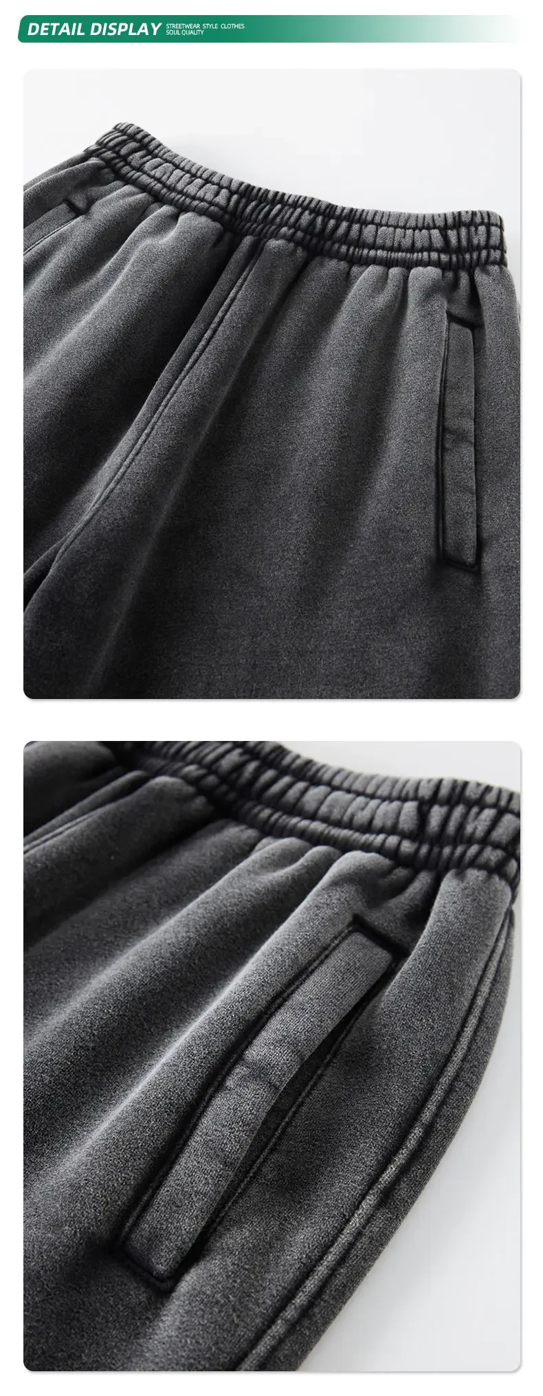 Wholesale Pocket Power Distressed Pockets on Blank Zip Up Hoodie for an Elevated Street Look hoodies