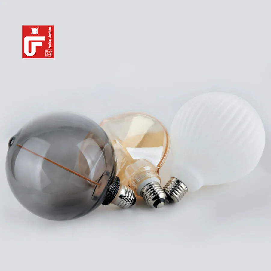 Manufacturer Wholesale 2w 4w 6w 8w Led Vintage Edison Filament Light Bulb ST64, ST58, A60/A19, T45, G80, G95, G125, B53, C35, T3