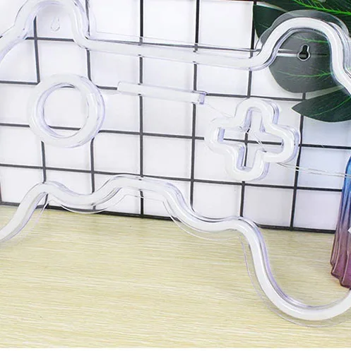 Gamepad Acrylic Board Shape Lamp In Love Wedding Lets Party Neon Lights Holiday Neon Lights For Home Decoration