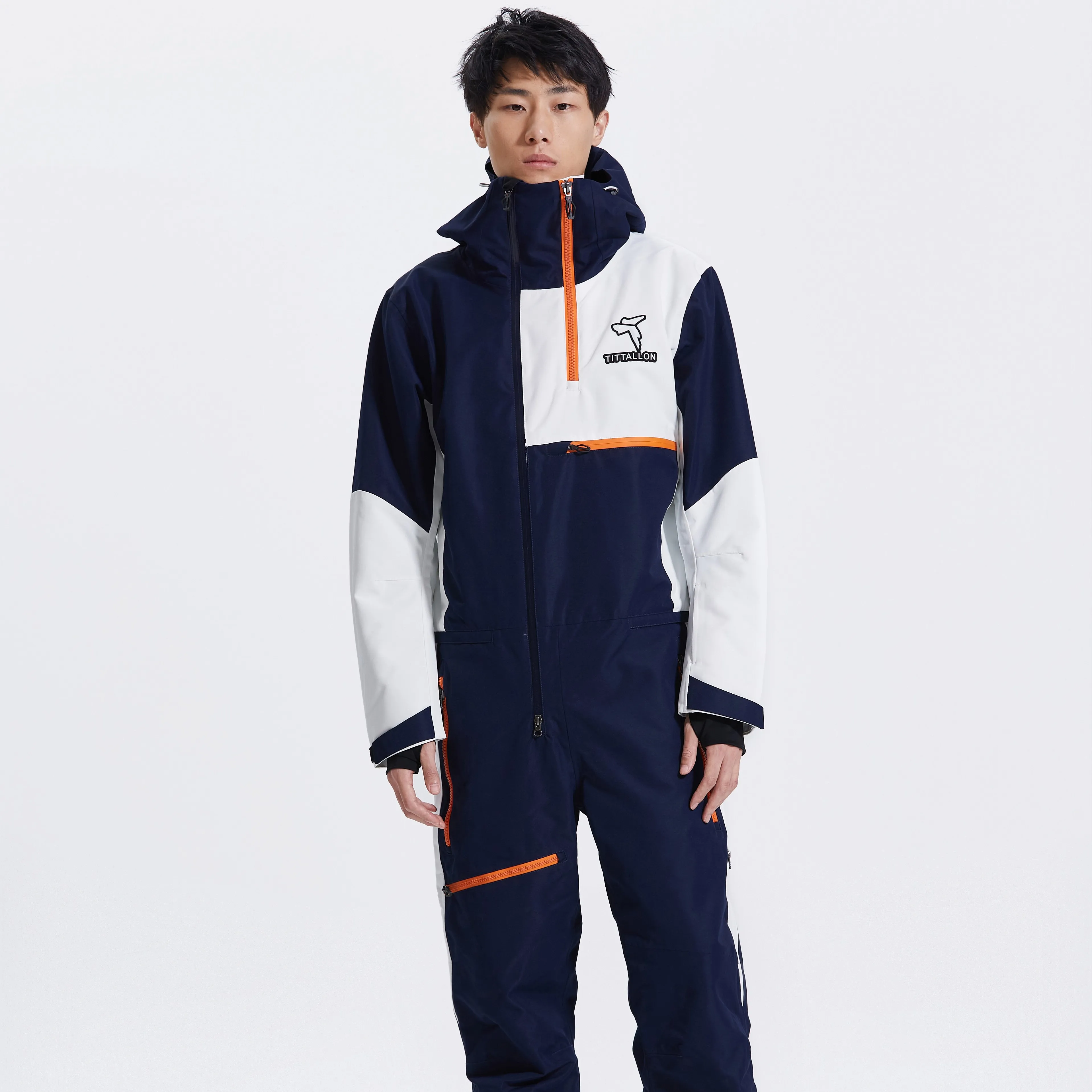 Men Winter Season Wholesale Windproof Waterproof Snowboard Ski Suit Custom Design One Piece Mens Skiing Suit