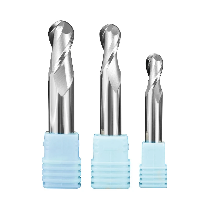 Customization Source Factory Milling Cutter Solid Carbide Endmill  HRC55/58/60/65 Endmill 4 Flute Flat Fresa End Mill CNC Tools
