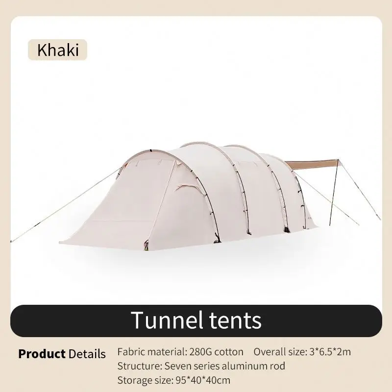 Hot selling outdoor luxury camping two bedroom one hall travel family automatic tent