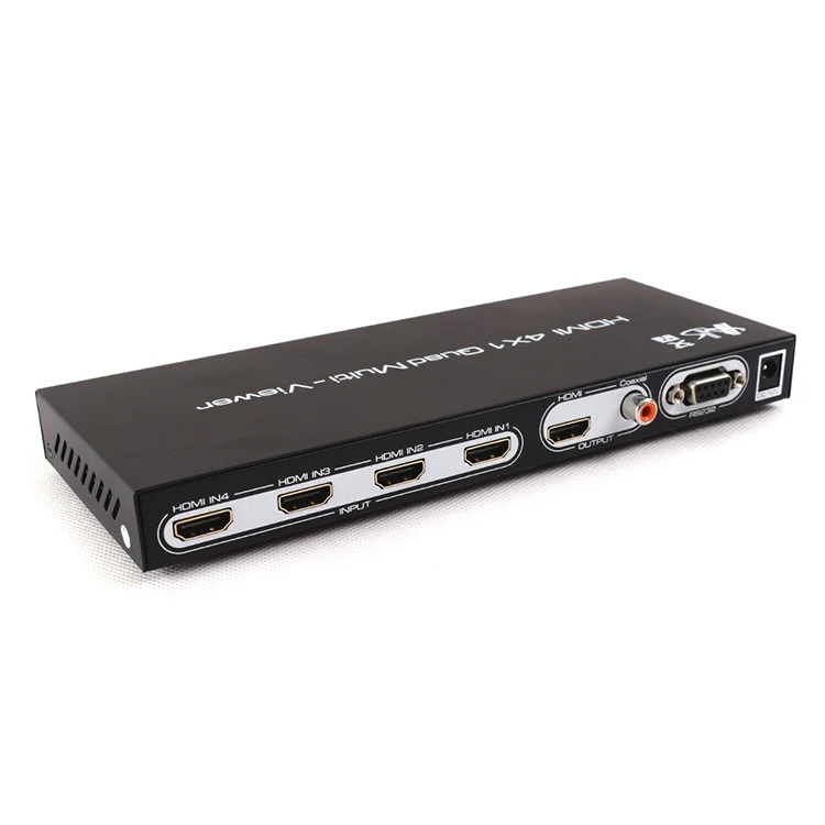 Best Price Seamless Switcher Hdmi Switch 4x1 Quad Screen Multiviewer Support 1080P