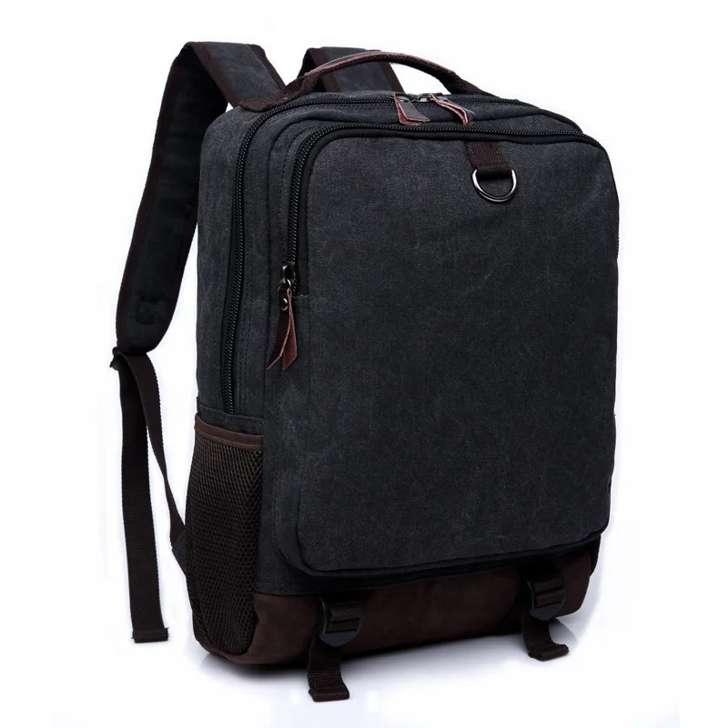 Korea Style Leisure Backpack Multi Layer Backpack For Men Fashionable Laptop Bag