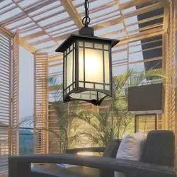 Классические Современные подвесные светильники для сада и коридора, 220 В переменного тока, стеклянная люстра для освещения