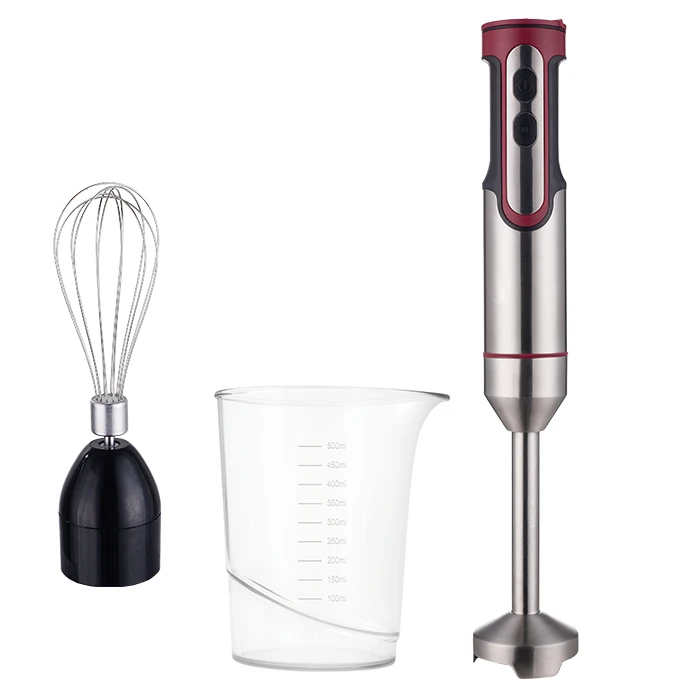 Portable Blender OEM Mini Manual Hand Juicer Multi Speeds 800w Hand Blender Set For Baby Food