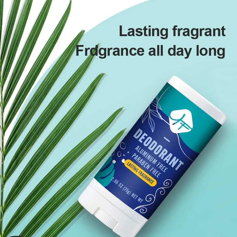 Private Label Women Men Underarm Fragrance Body Lasting Natural Deodorant & Antiperspirant Stick