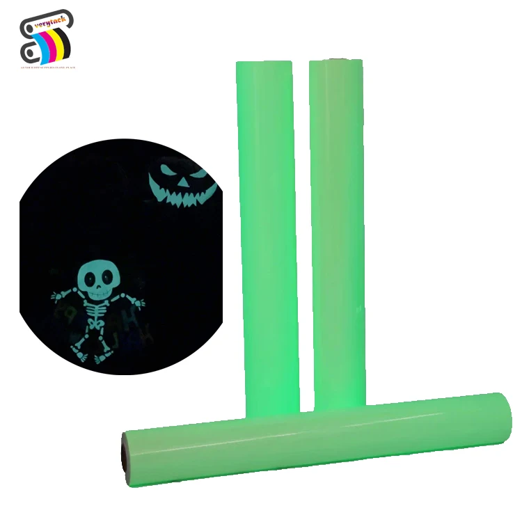 FREE SHIPPING Heat Transfer Glow in The Dark Dtf PET Film Roll Film Gold CE Digital Inkjet Printing 75U Single-sided Middle East