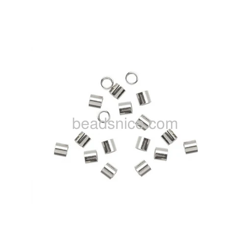 Beadsnice ID 3765 оптовая продажа ювелирных изделий из серебра 925 пробы обжимные DIY Браслеты свободные
