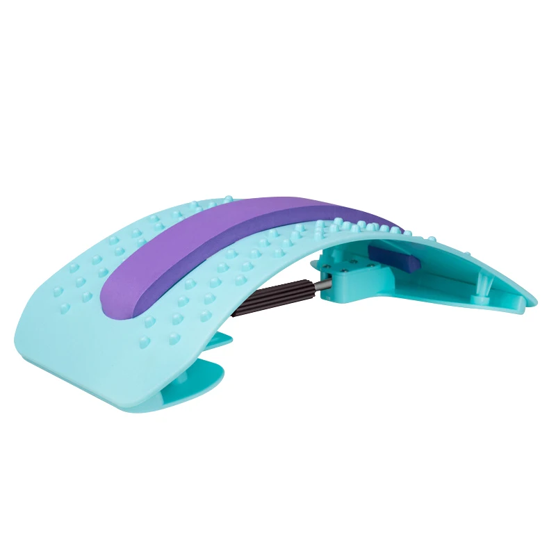 High Quality Color Orthopedic Back Lumbar Support Back Stretcher Acupuncture Magnetic Therapy Massager Lower Back Stretcher