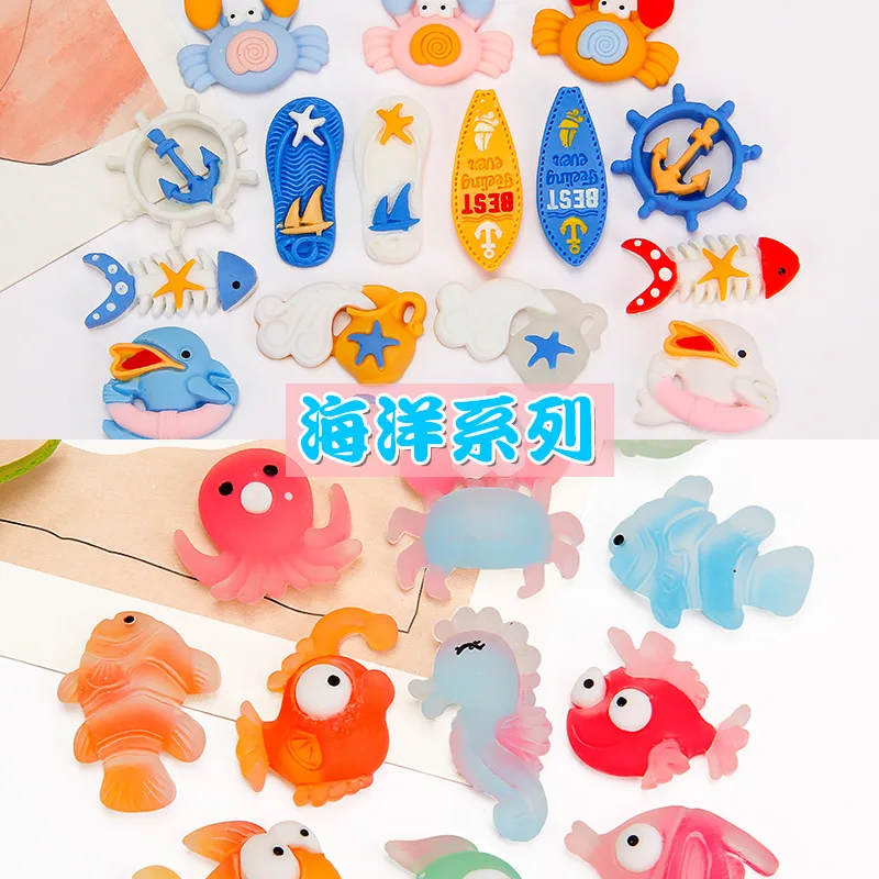 Crab hole shoe resin  patch DIY cream glue accessories hairpin cave shoes 3D factory outlet