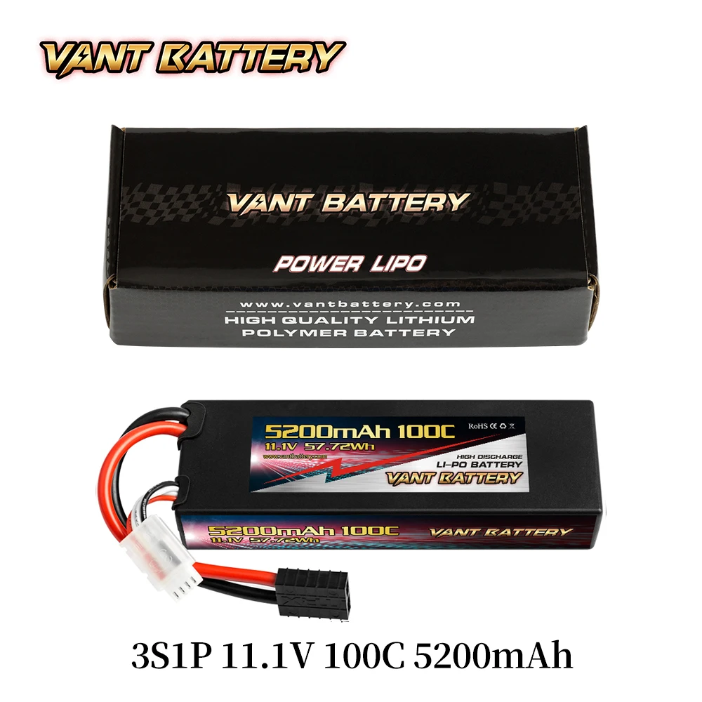  ОО RC Lipo батарея 3S 5200 мАч 100C 11 1 V нагнетания графеновой батареи футляр с traxxx Разъем для автомобиль грузовик