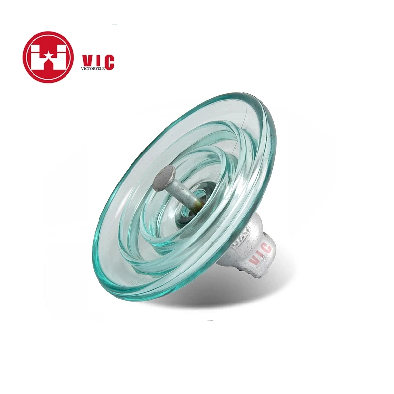 High Quality Suspension Disc Type Toughened Glass Insulator For Overhead Transmission Line