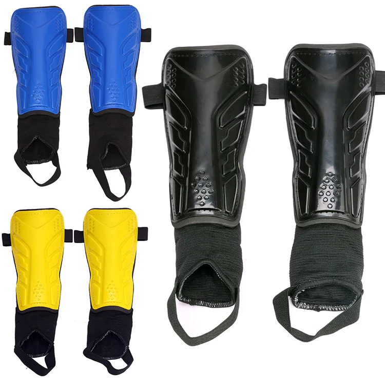 Hot sale soccer sport leg guards outdoor children adult game training calf guards strap guards even foot type football shin pad