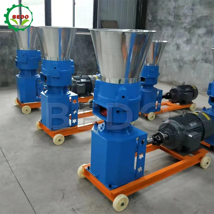 Zambia Chicken Feed Pellet Machine For Making Poultry Feed Complete Small Animal Feed Pellet Production Line