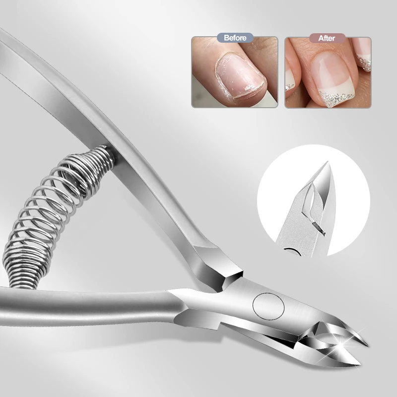 Professional high quality stainless steel cuticle nippers wholesale sharp cuticle nail nipper