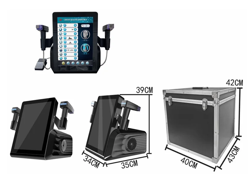 Au-B58 Effective Micro Needle Fractional Secret Rf Microneedling Machine For Acne Scars Removal Microneedle Rf
