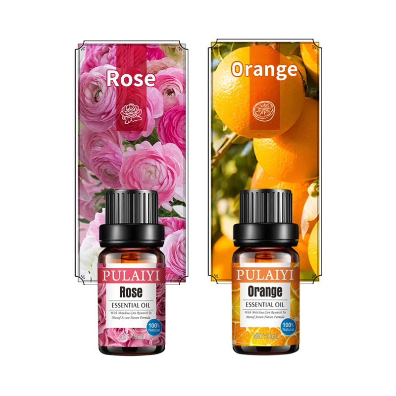 
Aromatherapy chamomile Essential Oil 3 Set OEM Bottle Air Plastic Type Certificate Size Supply ODM lemon oil 