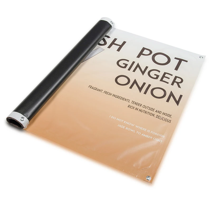 Custom Printing Wall Banner Outdoor Waterproof Large Pvc Vinyl Banner For Advertising