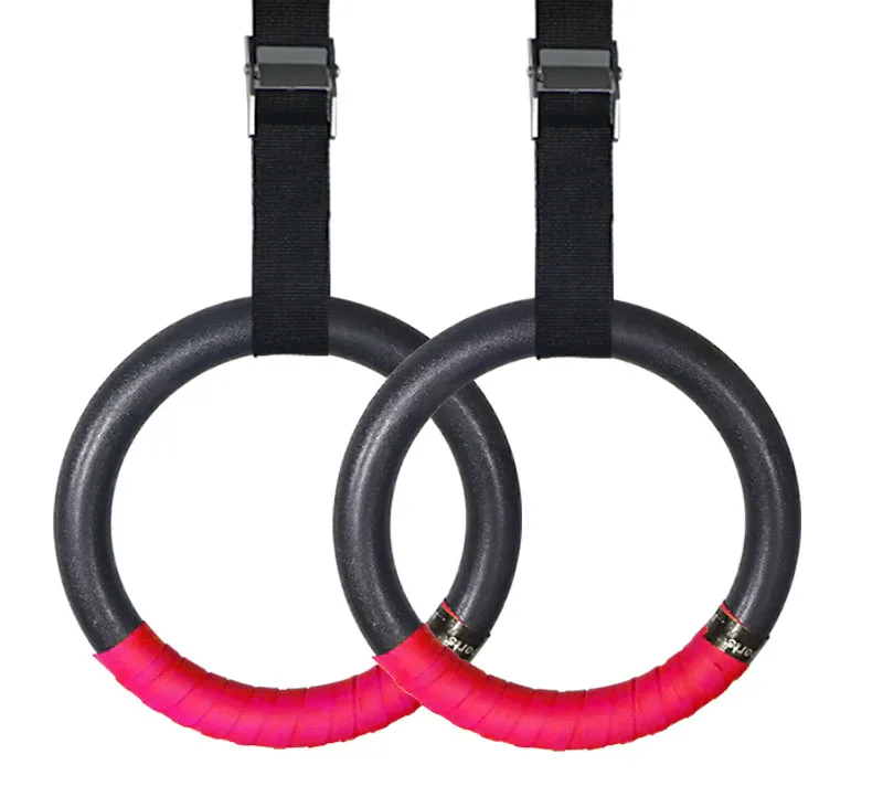 Suspension Trainers  ABS  Gymnastic Rings With Adjustable Numbered  Straps