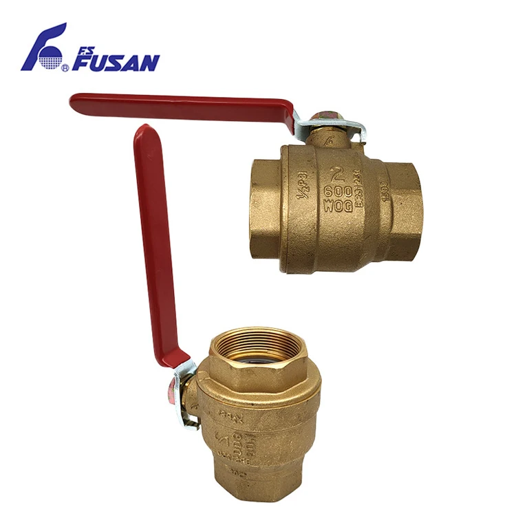 Promotional wholesale price 600WOG 2 inch brass manufacturer ball valve,ball valve 2 inch