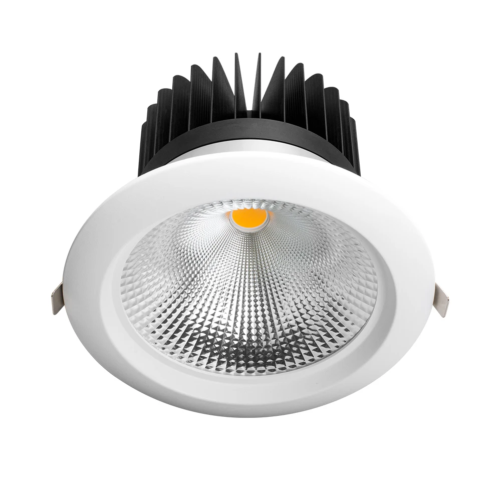 8 inch 230mm 90W cob recessed led retail downlight