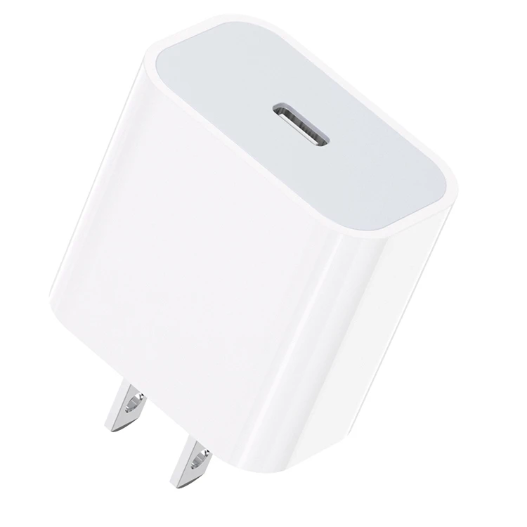  Прочный белый блок питания для быстрой зарядки 20 Вт PD 3 0 USB C Быстрая доставка адаптер настенный зарядного устройства iPhone 12 Mini Pro Max