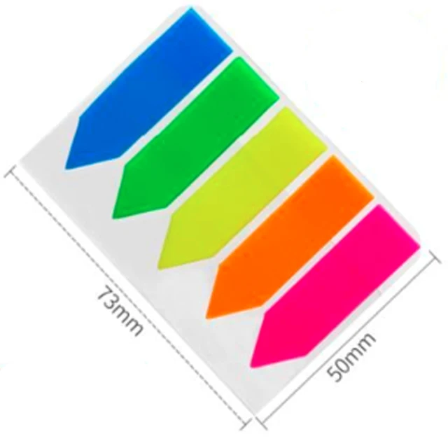 
Removable and Colorful Sticky PET index 
