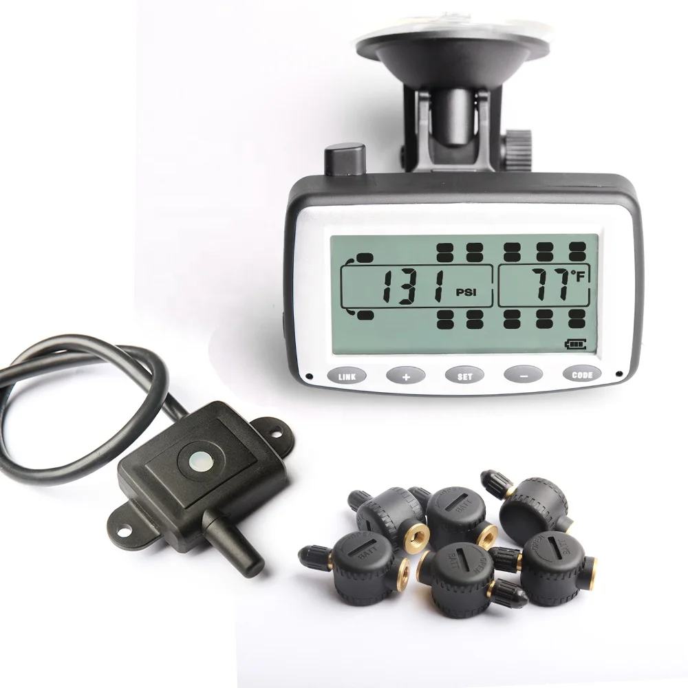 tire pressure monitoring system 12 sensors TPMS for trucks trailers