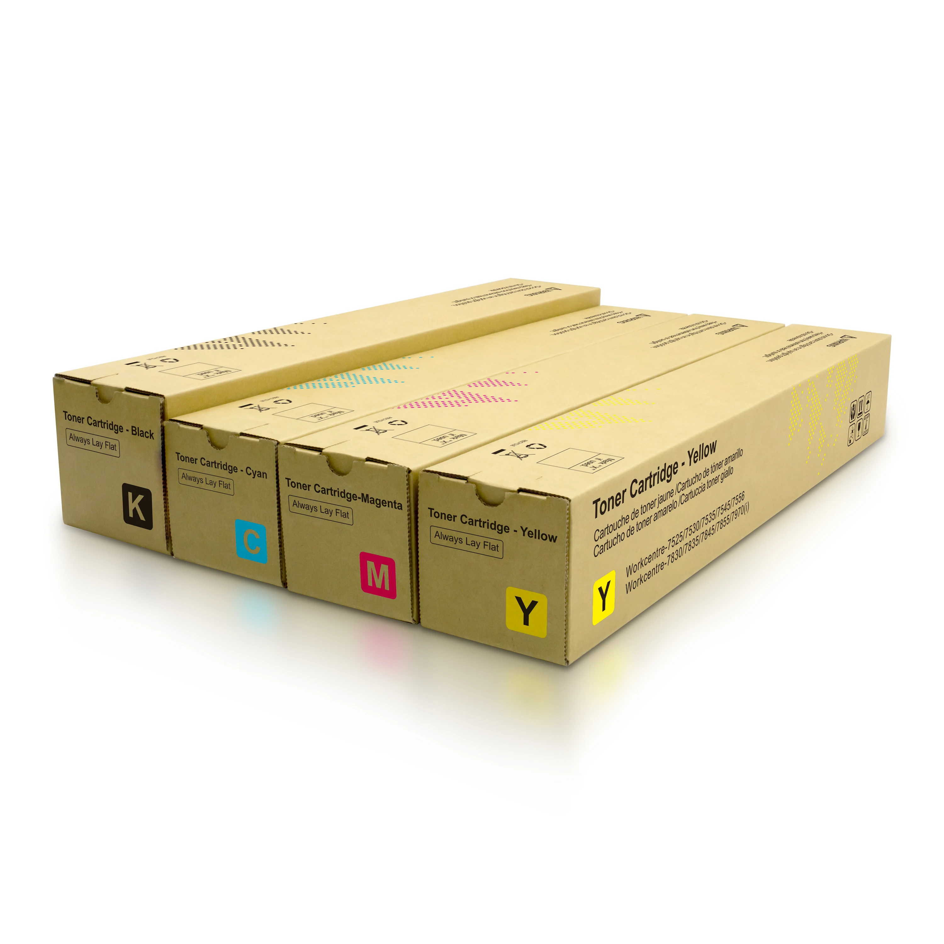 Remanufactured Toner Cartridge  Use For WorkCentre  7970 7830 7835 7845 7855 006R01517 006R01518 006R01519 006R01520