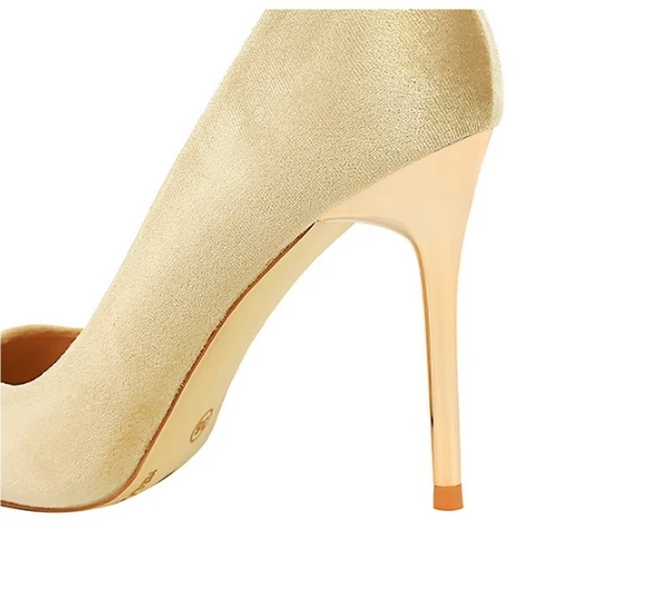 up-1478r Simple Korean Party 10cm Thin High Heel Shoes Dress Office Pumps Heels for Party