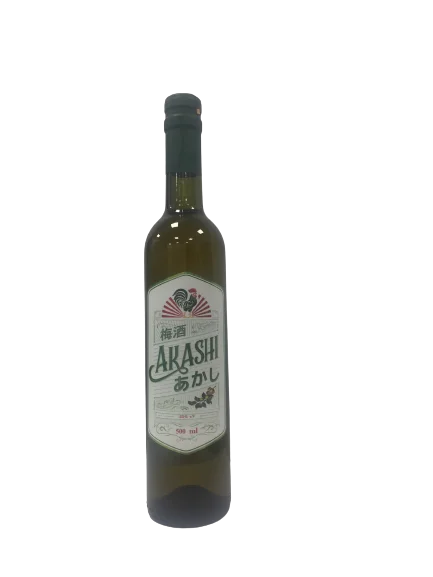 Wholesale price Rice wine AKASHI black sticky rice liquor black glasses wine