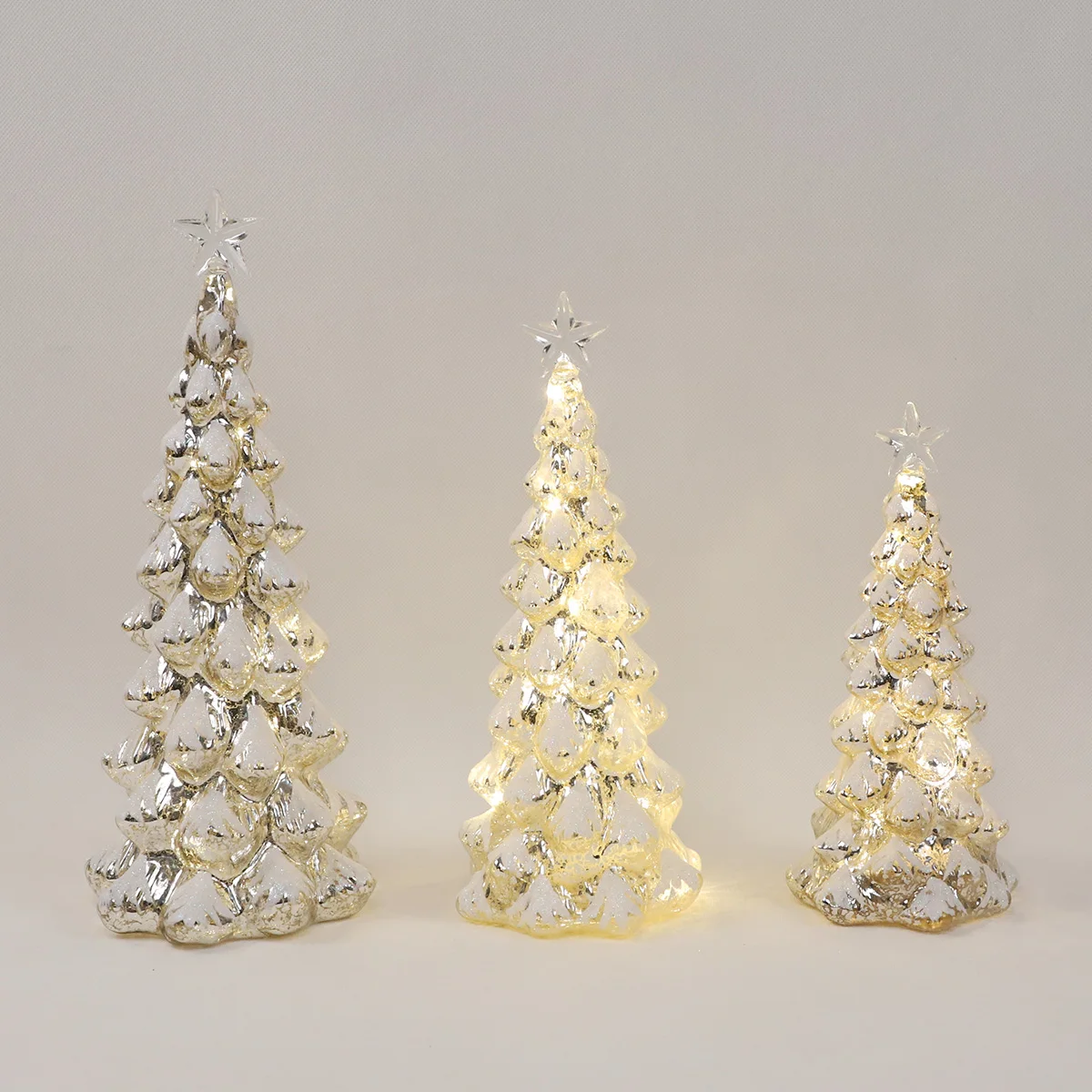 small glass round flat glass christmas ornament luxury christmas trees and decor