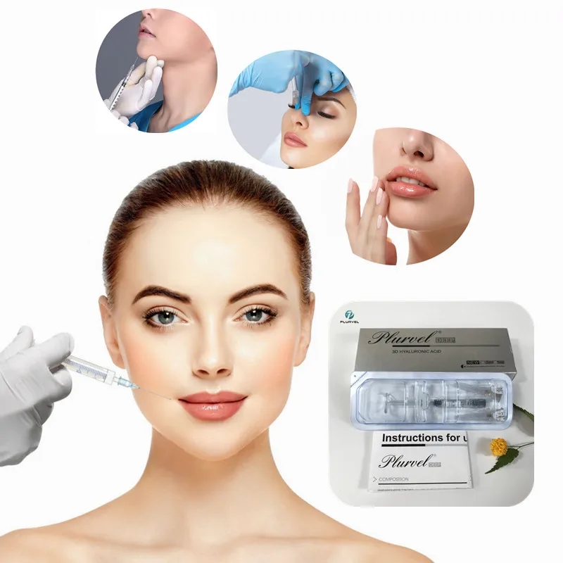 Plurvel Filler Ha Hyaluronic Acid Dermal Filler Facial Filler For Forehead Nose Lips Chin Face Anti-wrinkle Made By Manufacturer