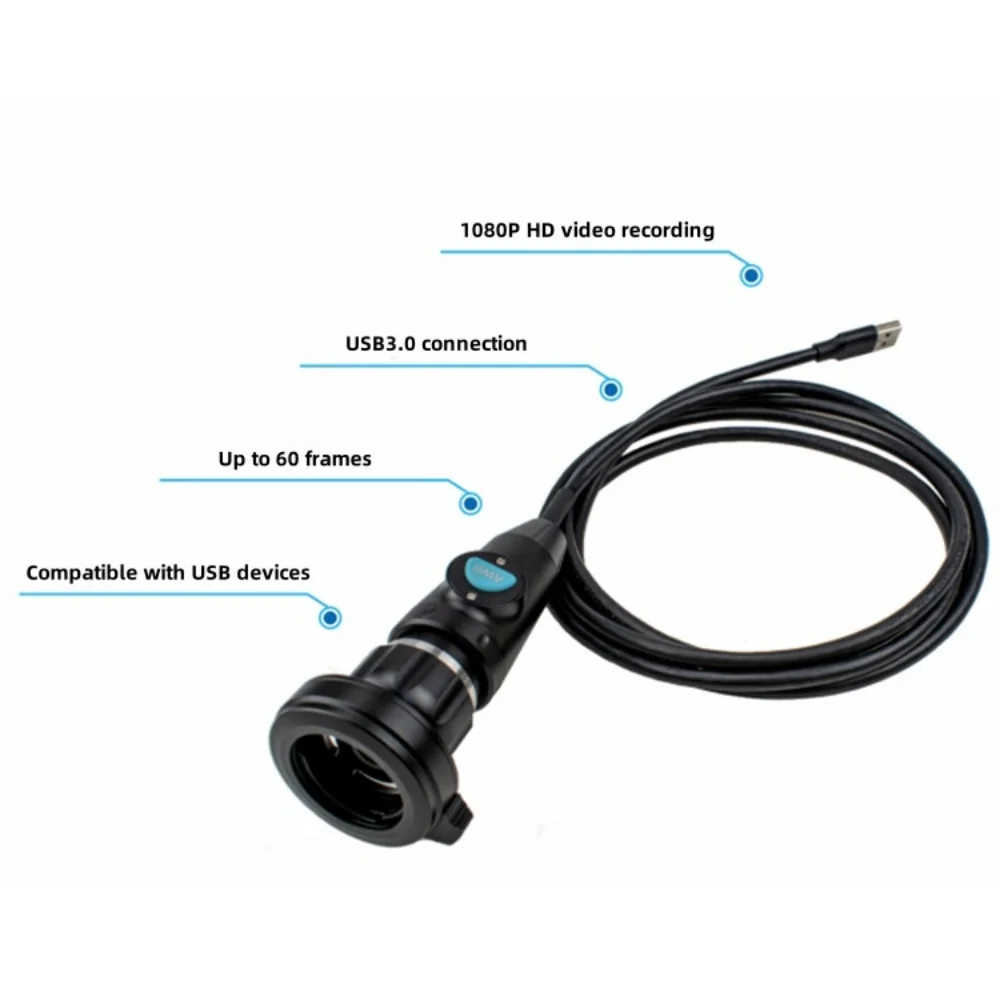 USB3.0 1080P Full HD Portable Human Clinic Hospital Veterinary ENT Endoscope Camera System
