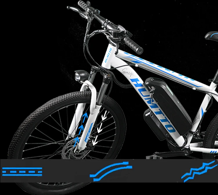 Humtto hot sale 250W Aluminum alloy  21speed Lithium battery 36v 48v ebike bicycle electric mountain bike