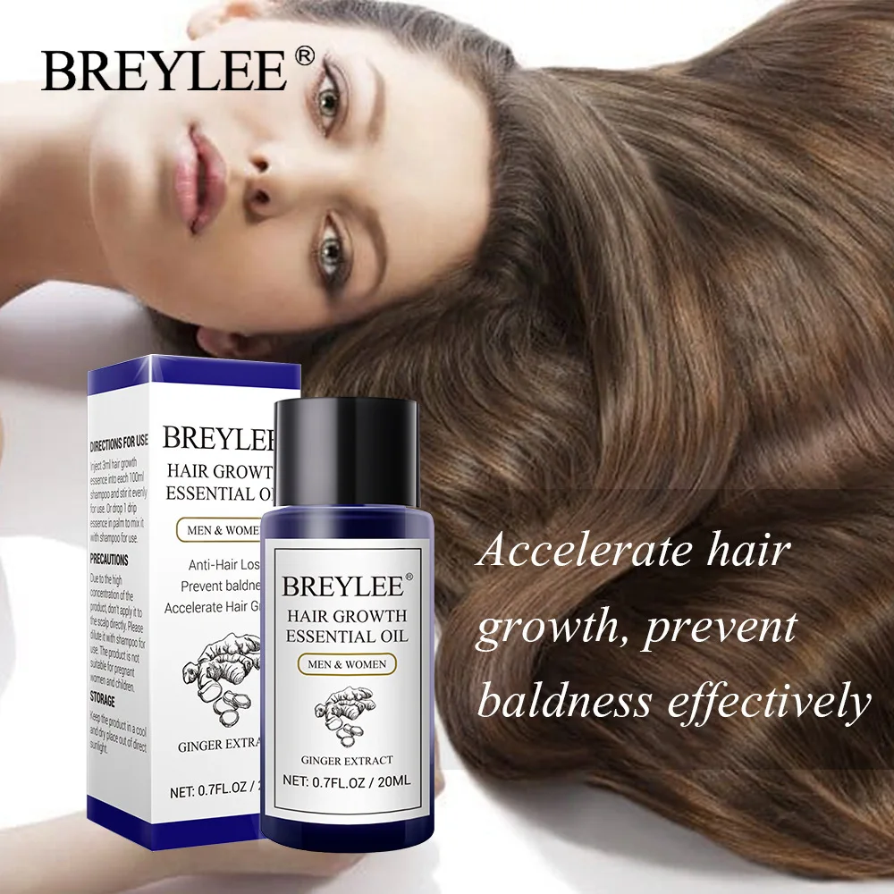 
Free Sample Top 10 Oem Natural Black Women Instant Ginger Hair Growth Oil Private Label 