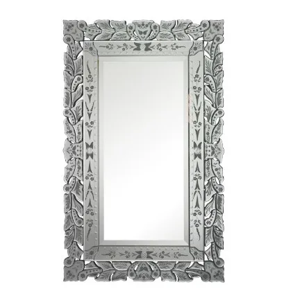 Venetian Mirror Mirror Dark antique style home hotels Venetian frame Floor Beveled  Decor looking glass reflector Silver Mirror