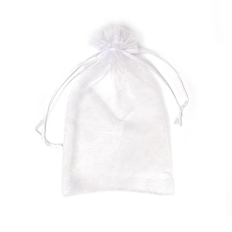 Маленькие подарочные пакеты из органзы с логотипом для свадебной вечеринки, 7*9 см