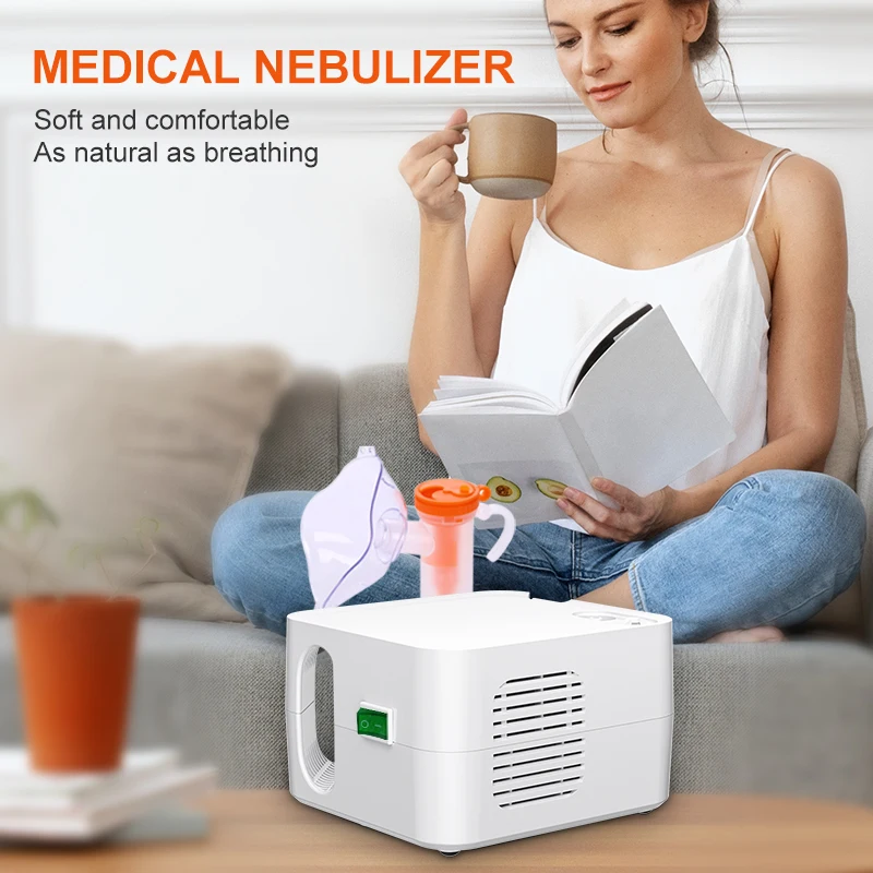 AXD Handheld Electric Nebulizador Asthma Inhaler Cough Drug Atomizer Medical Mesh Nebulizer nebulizador Machine