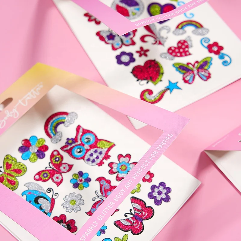 Водонепроницаемые временные Детские татуировки с героями мультфильмов