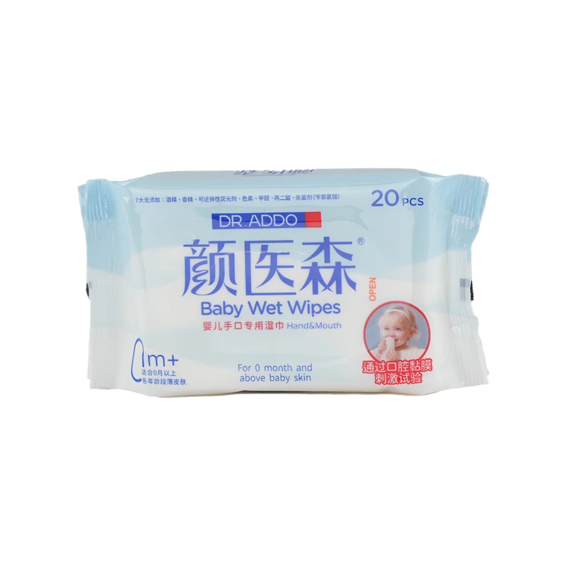 Good price for Soft Non-Woven Baby Wet Wipes Formaldehyde-Free and Malonic Acid Free Wet Wipes