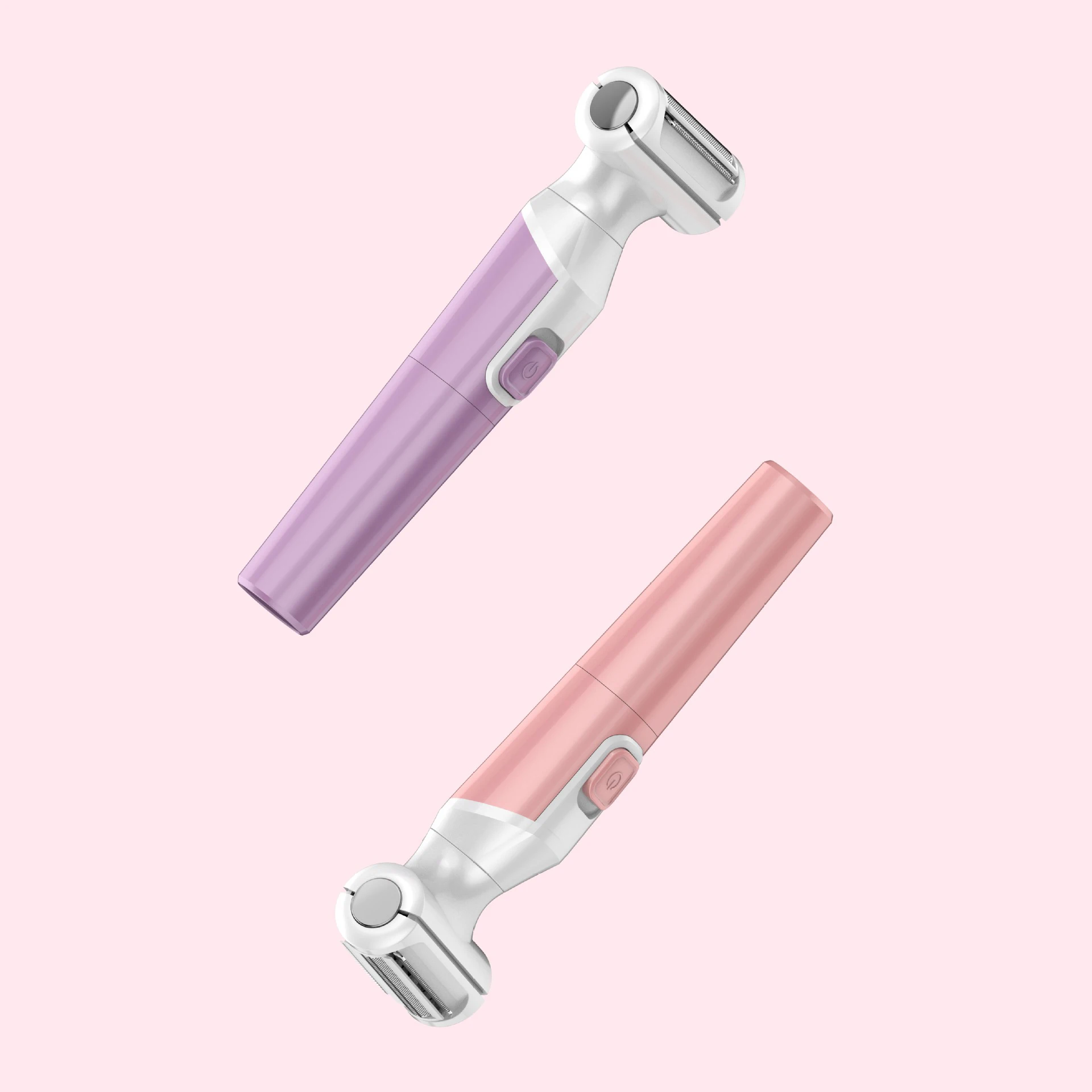 2021 new design wet dry lady foil shaver 45 degree rotated Three Blades men facial hair trim edge norelco bikini
