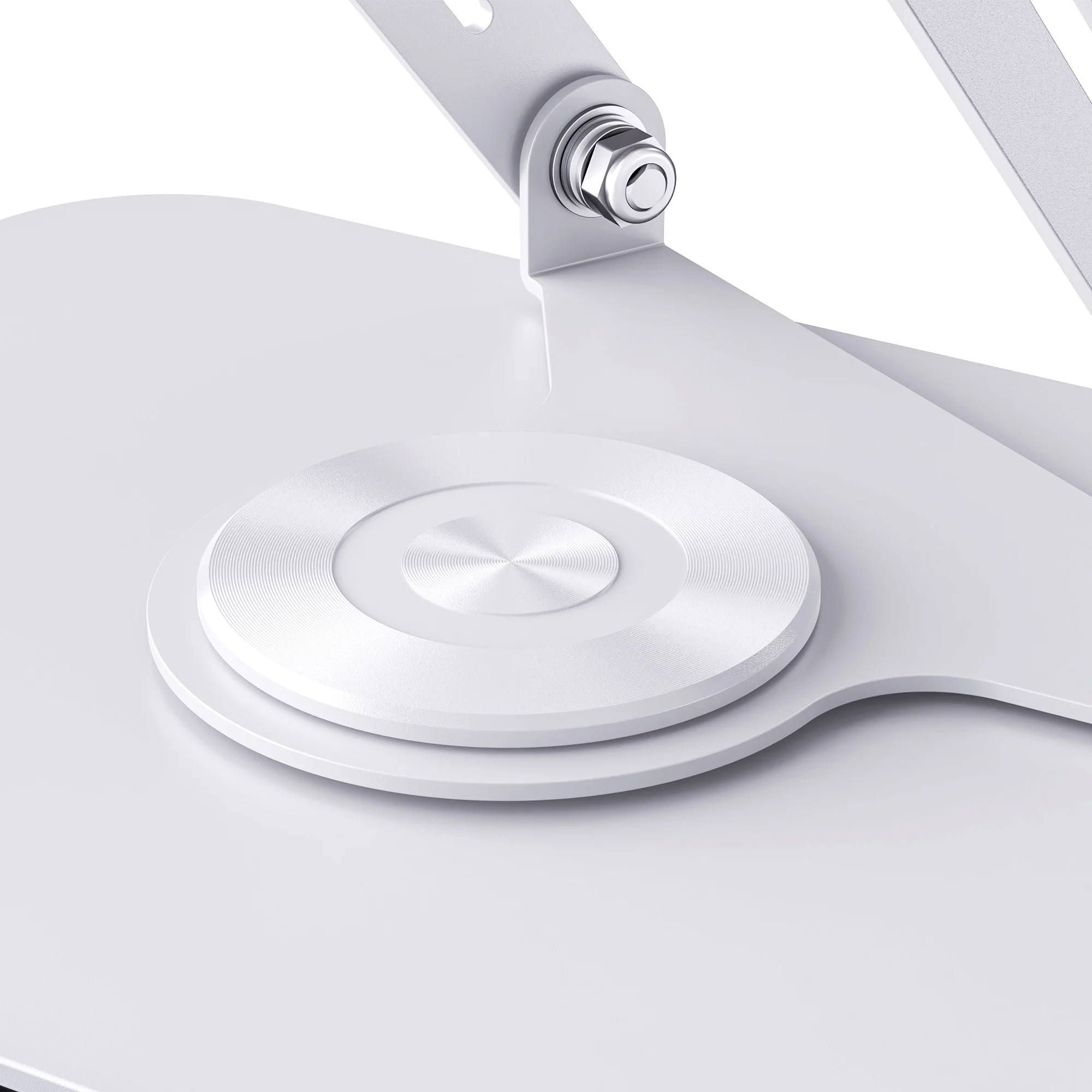 Boneruy R22 Acrylic Book Page Holder With Hidden Clip Carton Steel Base Rotatable Height Adjustable Reading Book Stand