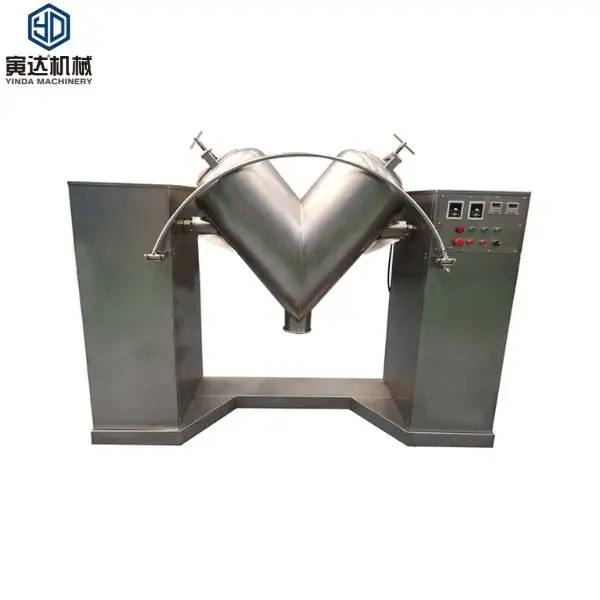 V blender powder mixing machine flour granule sugar ingredients v cone blending machine
