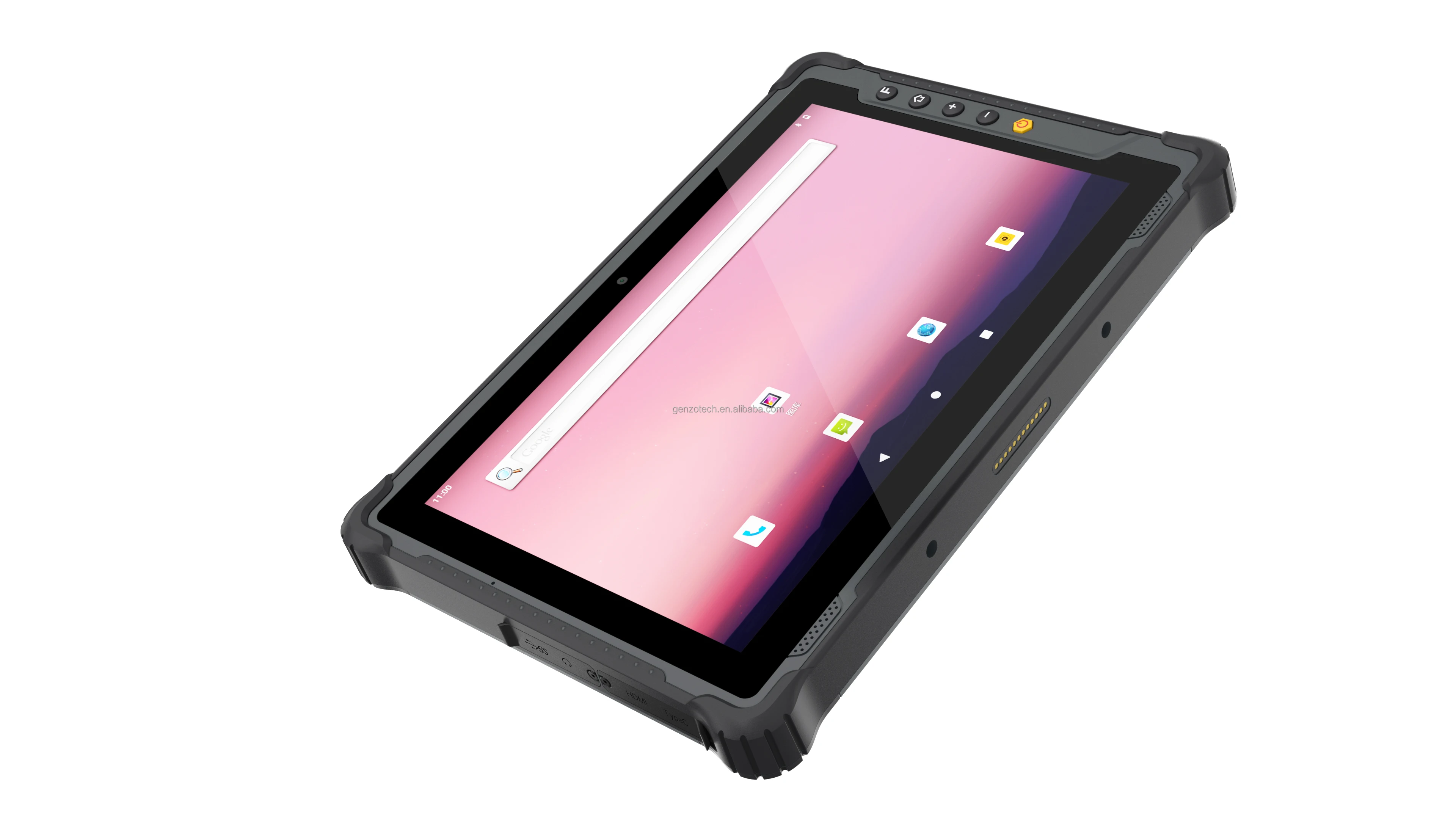 Genzo Custom Rugged Tablet Android Waterproof Shockproof Tablet with Barcode 4G LTE 8 inch Industrial Tablet PC With NFC Reader